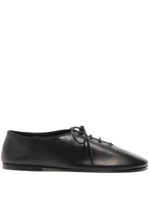 Proenza Schouler Glove lace-up ballet flats Black SH261112L002FR