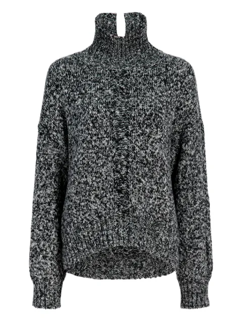 Proenza Schouler White Label Sol turtleneck sweater Grey WL2617631KA005