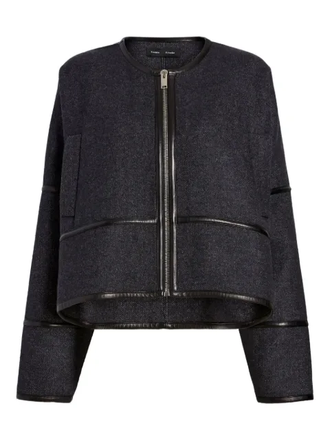 Proenza Schouler Ticiana trim jacket Grey R2612006AW146