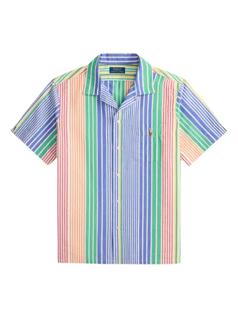 Polo Ralph Lauren Andy Camp striped pocket shirt Blue 710B14143001