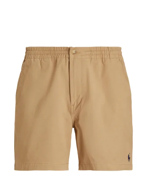 Polo Ralph Lauren logo-embroidered shorts Neutrals 710970481002