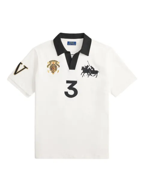 Polo Ralph Lauren crest-embroidered T-shirt White 710B14222001