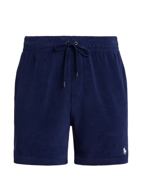 Polo Ralph Lauren drawstring patch-pocket shorts Blue 710A12490002