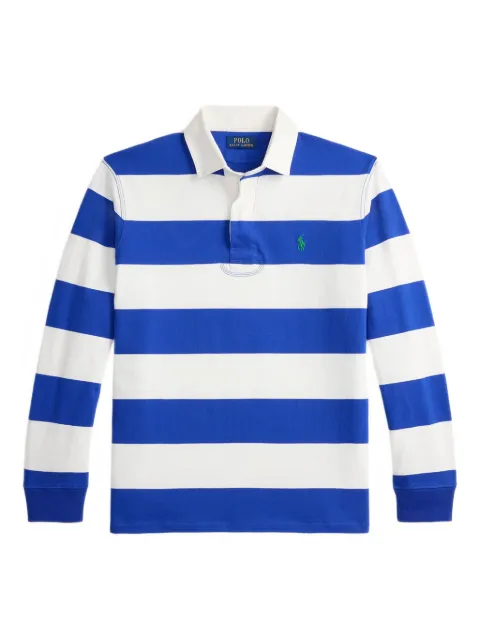 Polo Ralph Lauren striped long-sleeve polo shirt Blue 710717116500