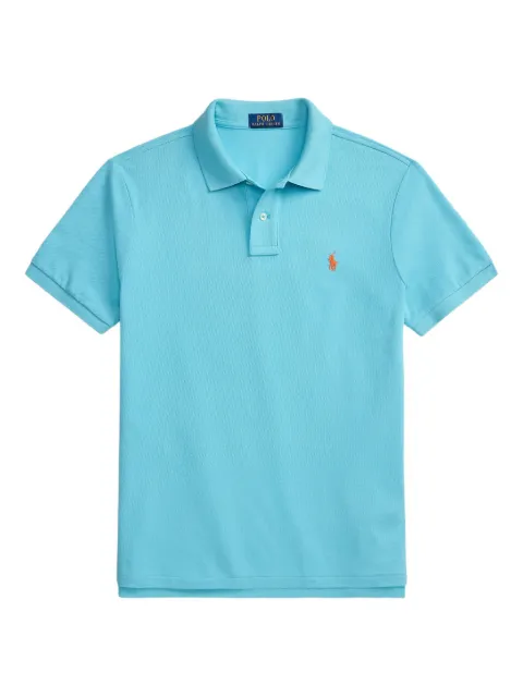 Polo Ralph Lauren embroidered-Pony polo shirt Blue 710536856504