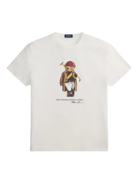 Polo Ralph Lauren Polo Bear cotton T-shirt White 710B16611001