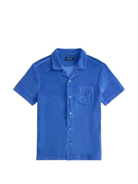 Polo Ralph Lauren button-fastening chest-pocket shirt Blue 710A12489003