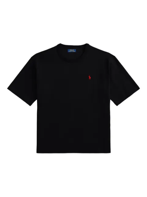 Polo Ralph Lauren embroidered logo T-shirt Black 710A12979001