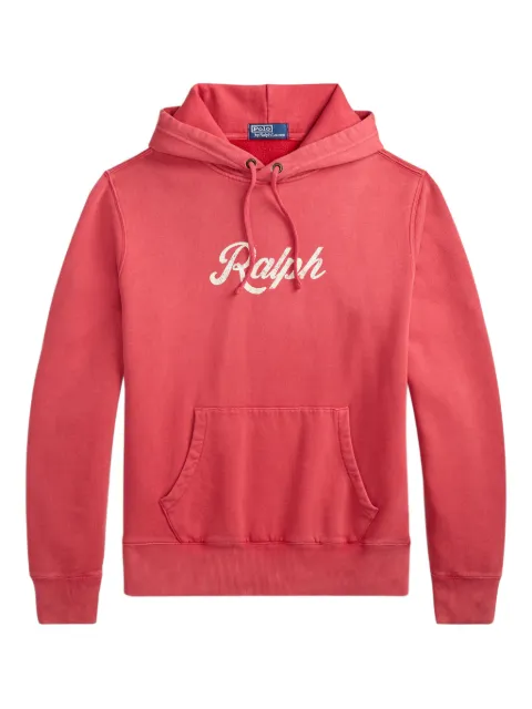 Polo Ralph Lauren printed logo hoodie Red 710A13054002