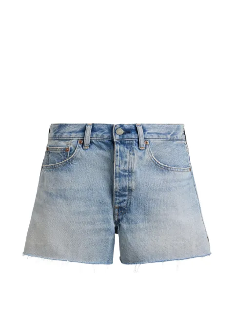 Polo Ralph Lauren five-pocket frayed shorts Blue 211A12959001