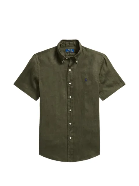 Polo Ralph Lauren embroidered short-sleeve shirt Green 710968912503