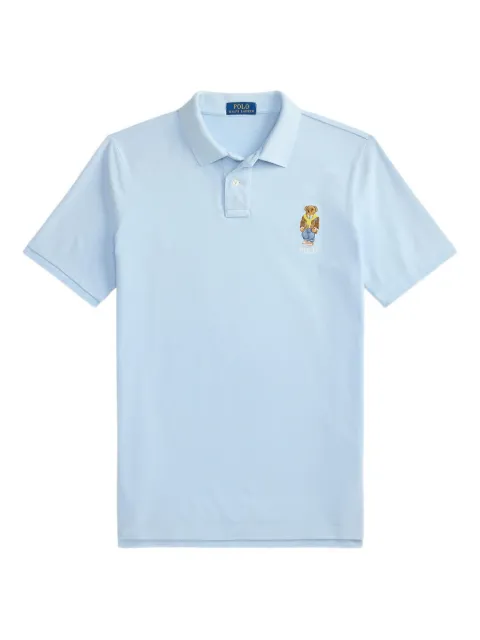 Polo Ralph Lauren Polo Bear-embroidered polo shirt Blue 710B16252001