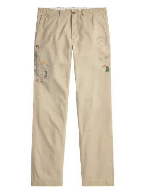 Polo Ralph Lauren graphic chino trousers Neutrals 710P02695001