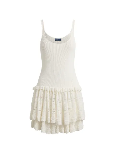 Polo Ralph Lauren tiered day dress Neutrals 211A12912001