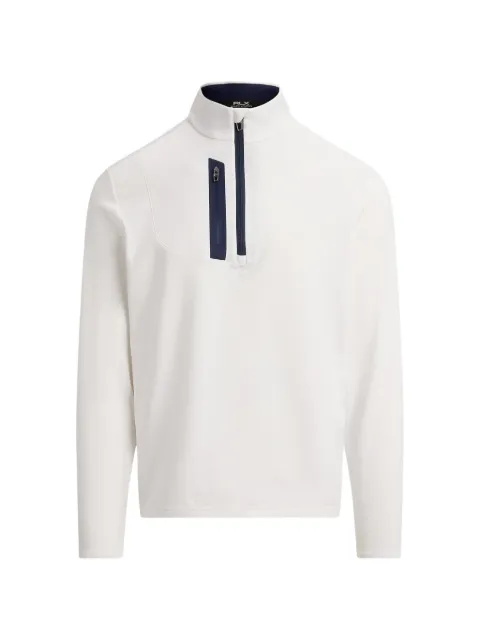 RLX Ralph Lauren half-zip mock-neck sweater White 785A96937008