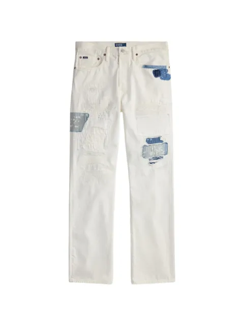 Polo Ralph Lauren Heritage patchwork jeans White 710P08163001
