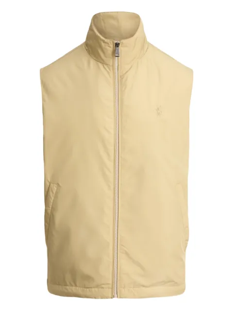 Polo Ralph Lauren zip-up mock-neck gilet Neutrals 710961832003