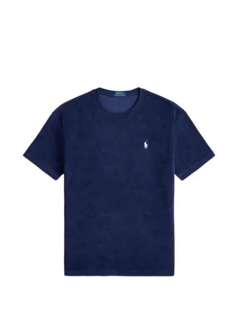 Polo Ralph Lauren logo-embroidered T-shirt Blue 710A12492005