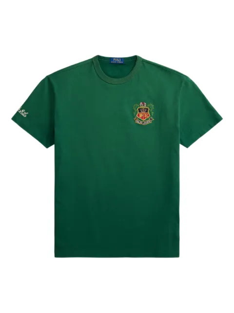 Polo Ralph Lauren crest-detail T-shirt Green 710B13519001