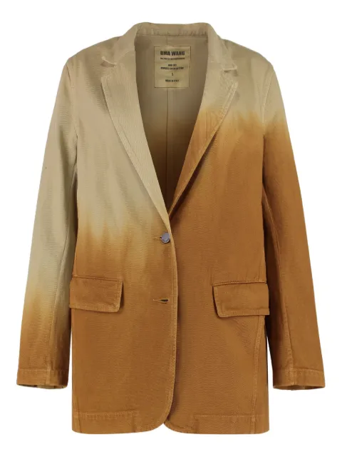 Uma Wang single-breasted blazer Brown UW6032