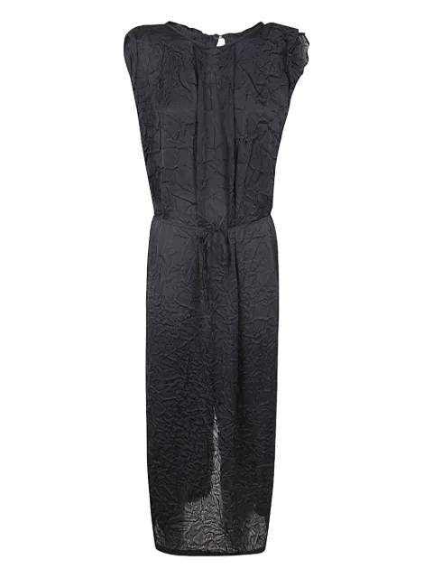 Maria Calderara creased dress Black R516YY