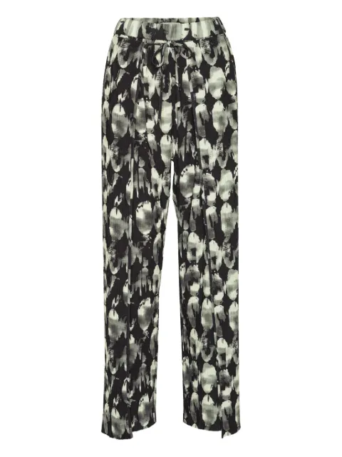 Henrik Vibskov drawstring print trousers Black SS26STUDF515