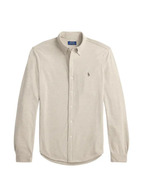Polo Ralph Lauren logo-detail shirt Neutrals 710654408062