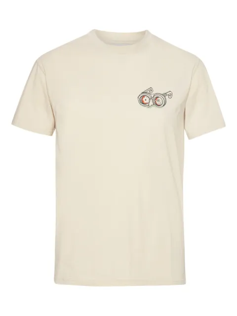 Henrik Vibskov graphic-print T-shirt Neutrals SS26STUDM804