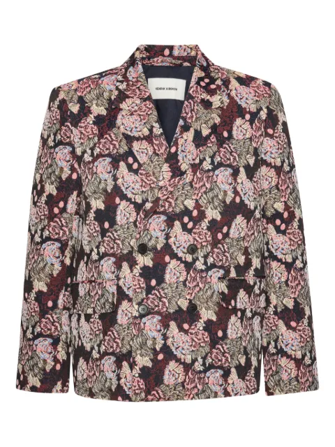 Henrik Vibskov double-breasted blazer Blue SS26STUDM613