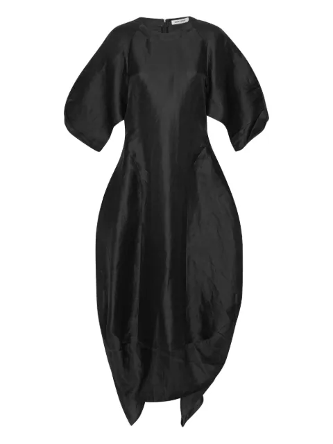 Henrik Vibskov balloon asymmetric dress Black SS26STUDF327