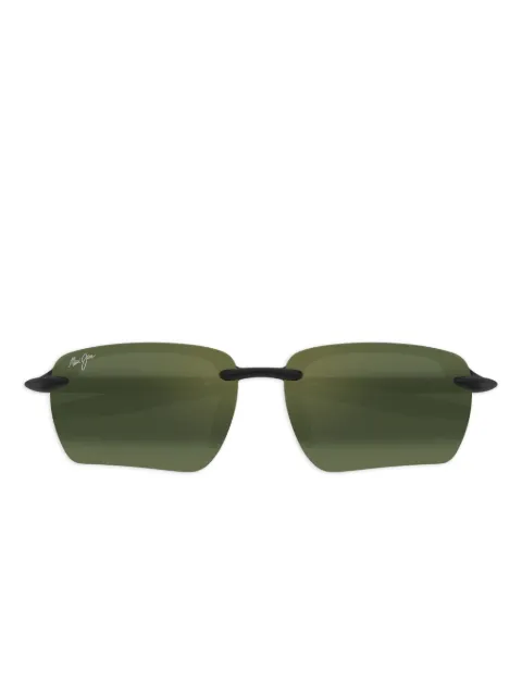 Maui Jim Ho’okipa Ultra G rectangle-frame sunglasses Black MJ0337SA