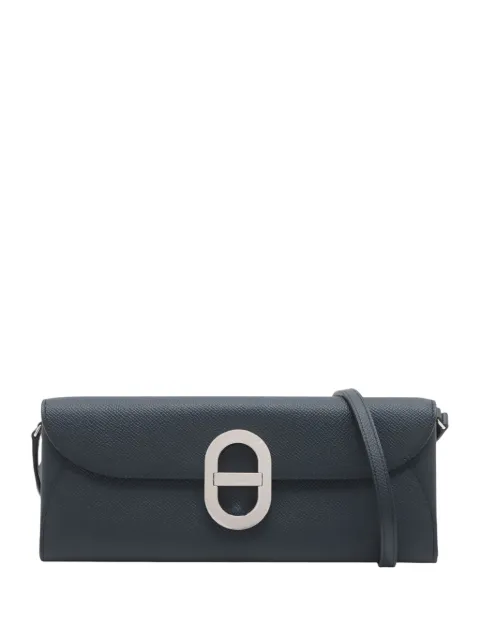 Hermès Pre-Owned 2023 Epsom Chaine d Ancre To Go Wallet crossbody bag Blue Y0XIHUNSCG1FAWC3