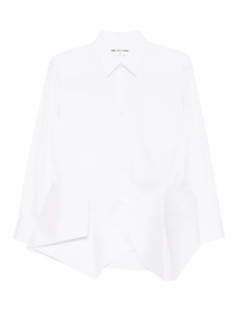 Comme Des Garçons asymmetric long-sleeves shirt White GPB016051