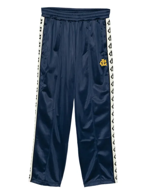 ICECREAM logo-taped track pants Blue IC25419