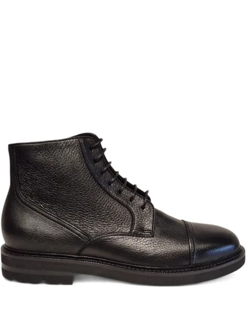 Henderson Baracco lace-up leather boots Black 82521CV