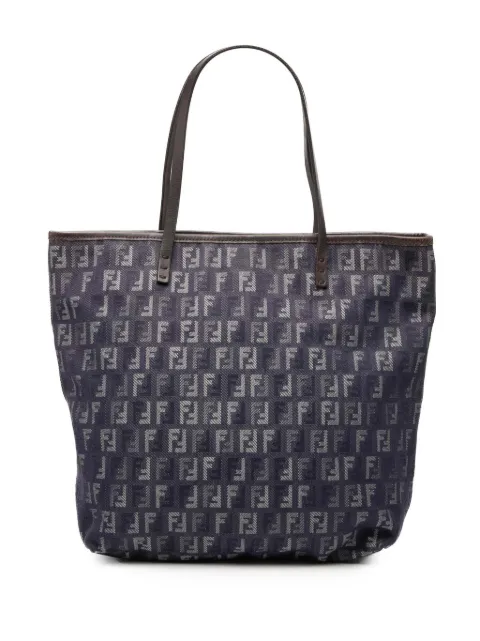 Fendi Pre-Owned 2000-2010 Zucchino Denim tote bag Blue MN3ZJ0E91REXGKLC