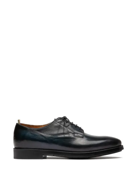 Officine Creative lace-up fastening derby shoes Blue OCUTERU007AERGH4003