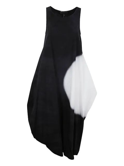 Maria Calderara panelled dress Black R508PH