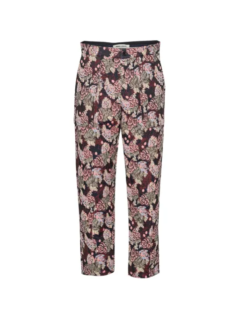 Henrik Vibskov Razor floral-print trousers Black SS26STUDM518