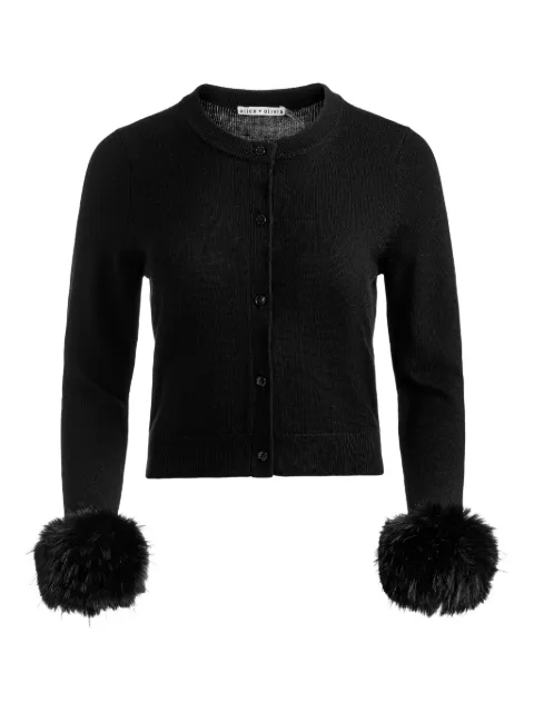alice + olivia Dollie cardigan Black CC511534703
