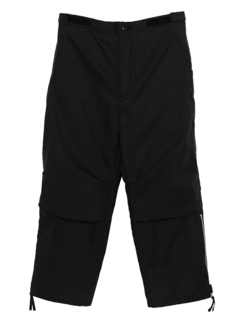 Comme des Garçons Homme zip-hem trousers Black HPP037051
