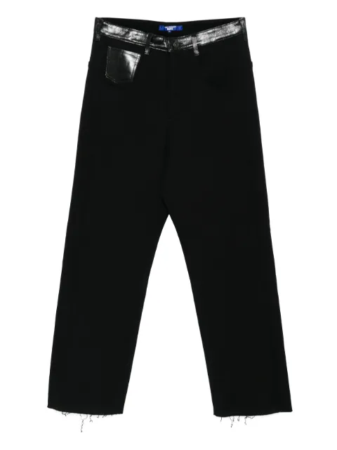 Junya Watanabe MAN raw-edge trousers Black WPP036051