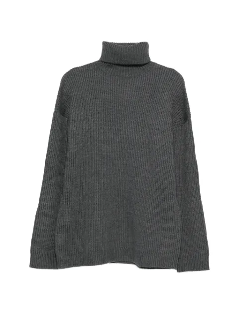 ENTIRE STUDIOS roll-neck ribbed sweater Grey UNU2511066CN