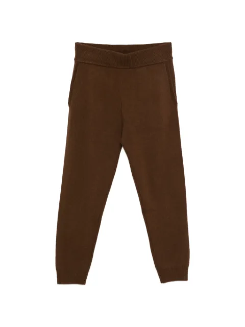 ENTIRE STUDIOS ribbed knit trousers Brown UNU2511089CE