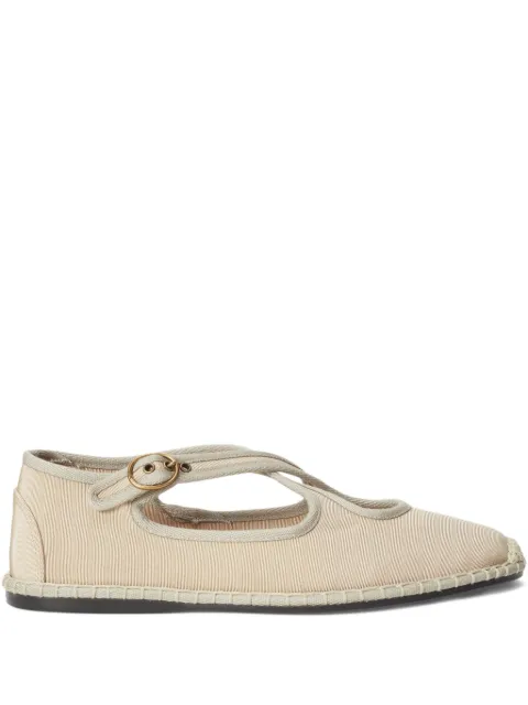 Polo Ralph Lauren crisscross buckled espadrille Neutrals 818P01577001