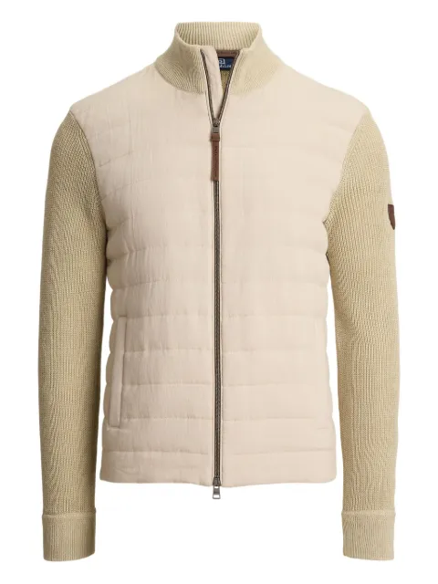 Polo Ralph Lauren panelled padded jacket Neutrals 710A12993001