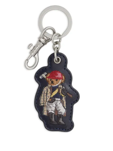 Polo Ralph Lauren Polo Bear leather key fob Blue 405P08103001