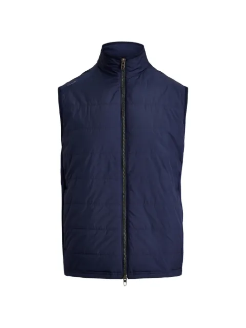RLX Ralph Lauren woven zip vest Blue 785A96859003