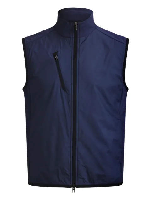 RLX Ralph Lauren mock-neck gilet Blue 785A96835004