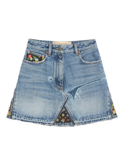 Valentino Garavani short denim skirt Blue BDD21C9YB